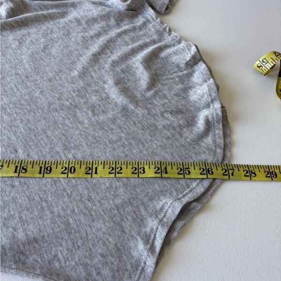 Chaser Heather gray Size M 100% Cotton super soft Long sleeve tee - Picture 9 of 9